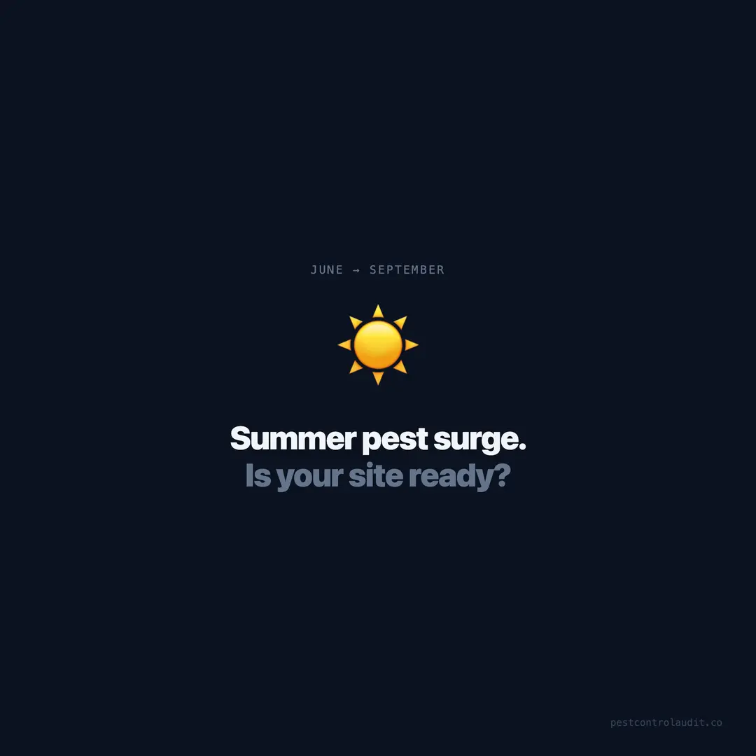 Summer Pest Surge: Is Your Website Ready?